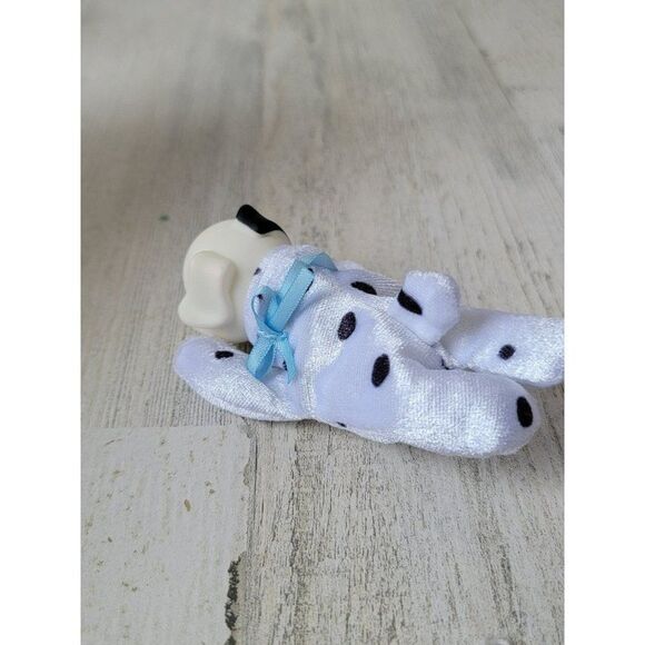 Miniature plush Dalmatian dog pet toy figure puppy - Picture 3 of 4